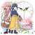 Yurucamp Forest Girl Acrylic Table Clock (Anime Toy) Item picture1