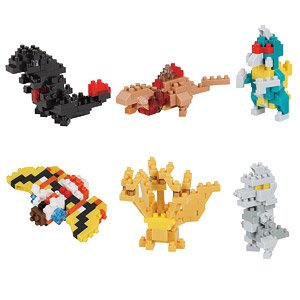 nanoblock Mini nano Godzilla (set of 6) (Block Toy)