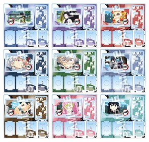 Demon Slayer: Kimetsu no Yaiba Scene Picture Acrylic Pen Stand Assistand Mini Vol.5 (Set of 9) (Anime Toy)