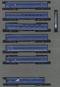 J.R. Limited Express Sleeper Series 24 Type 25 (`Asakaze` J.R. East) Standard Set (Basic 7-Car Set) (Model Train)