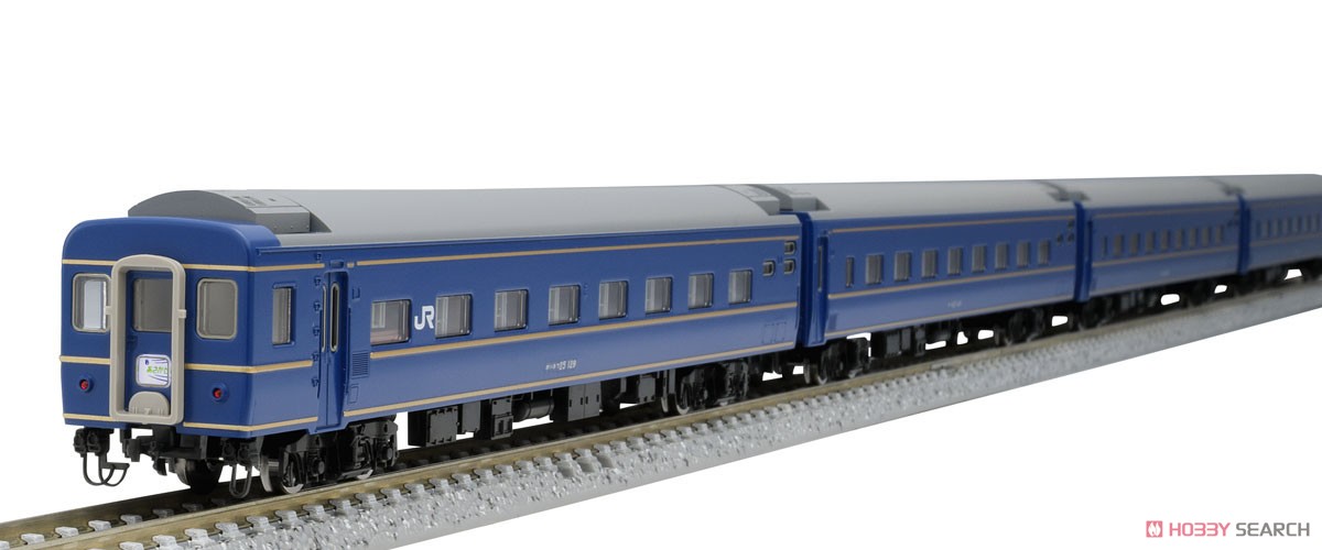 J.R. Limited Express Sleeper Series 24 Type 25 (`Asakaze` J.R. East) Standard Set (Basic 7-Car Set) (Model Train) Item picture13
