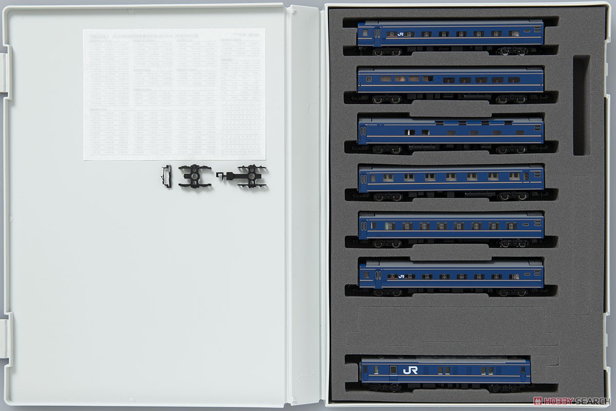JR 24系25形 特急寝台客車 (あさかぜ・JR東日本仕様) 基本セット (基本・7両セット) (鉄道模型) 商品画像15