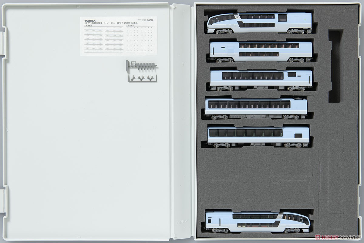 JR 251系 特急電車 (スーパービュー踊り子・2次車・旧塗装) 基本セット (基本・6両セット) (鉄道模型) 商品画像12