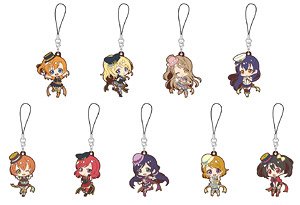 Love Live! School Idol Festival All Stars Rubber Strap muse Deformed Ver. (Set of 9) (Anime Toy)