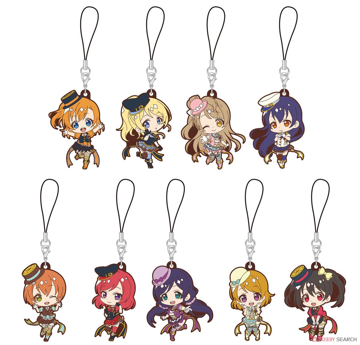 Love Live! School Idol Festival All Stars Rubber Strap muse Deformed Ver. (Set of 9) (Anime Toy) Item picture10