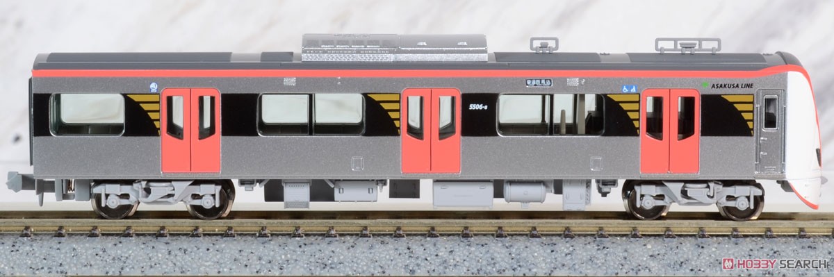 都営 5500形 浅草線8両セット (8両セット) (鉄道模型) 商品画像11
