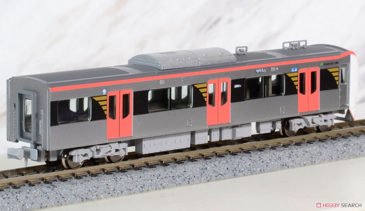 都営 5500形 浅草線8両セット (8両セット) (鉄道模型) 商品画像4