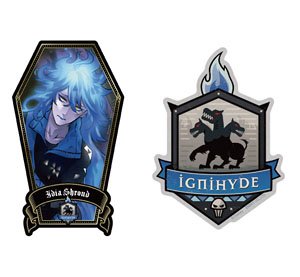Disney: Twisted-Wonderland Travel Sticker Set (6) Ignihyde Dormitory (Anime Toy)