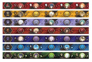Disney: Twisted-Wonderland Masking Tape Collection (Set of 7) (Anime Toy)