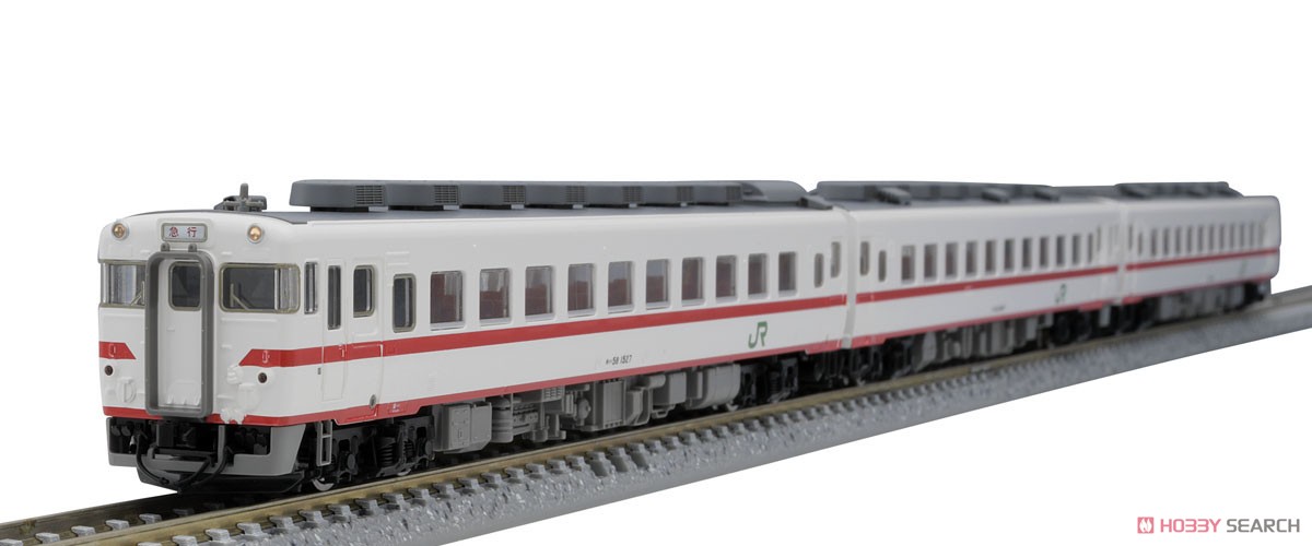JR キハ58系 急行ディーゼルカー (陸中・盛岡色) セット (3両セット) (鉄道模型) 商品画像7