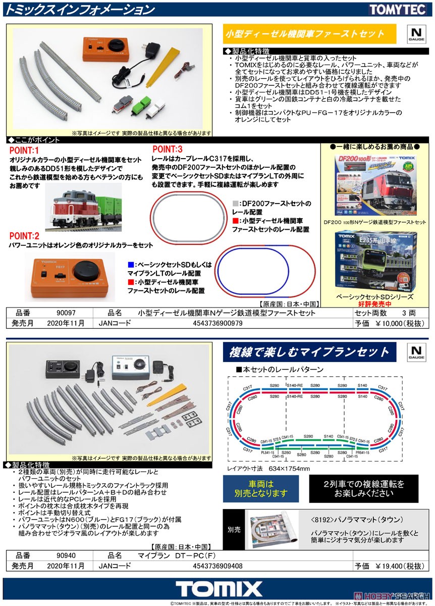 小型ディーゼル機関車 Nゲージ鉄道模型ファーストセット (鉄道模型) 解説1