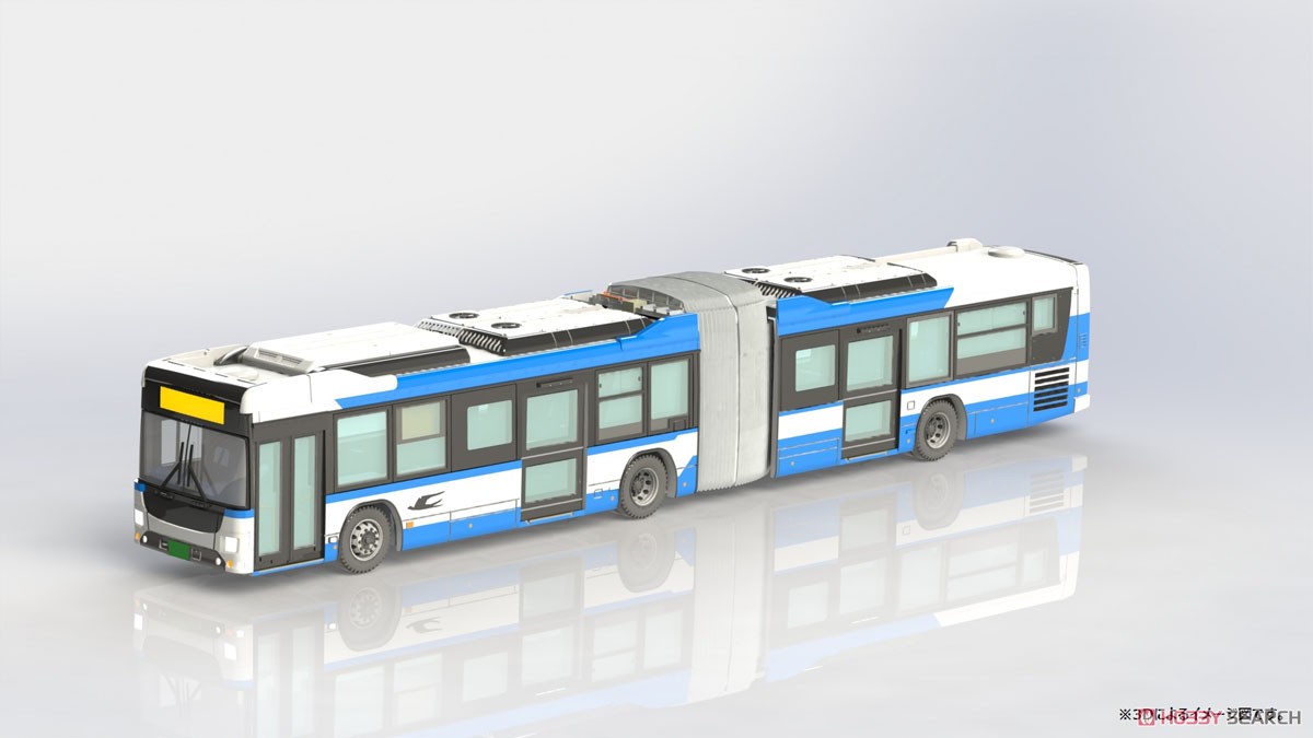ザ・バスコレクション ジェイアールバス関東 連節バス (鉄道模型) その他の画像1