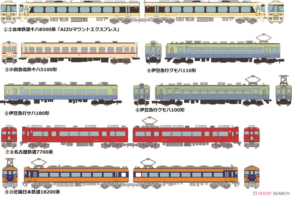 鉄道コレクション 第30弾 (10個入) (鉄道模型) その他の画像1