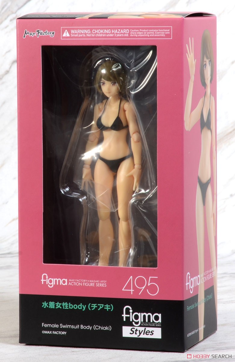 figma Female Swimsuit Body (Chiaki) (PVC Figure) Package1