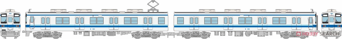 The Railway Collection Tobu Railway Series 8000 Formation 8501 Renewaled Car (2-Car Set) (Model Train) Other picture1