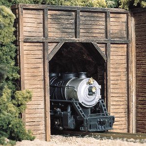 C1154 (N) 単線木造トンネルポータル (鉄道模型)