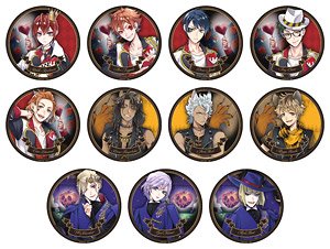Disney: Twisted-Wonderland Can Magnet (A) (Set of 11) (Anime Toy)