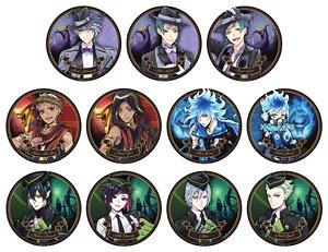 Disney: Twisted-Wonderland Can Magnet (B) (Set of 11) (Anime Toy)