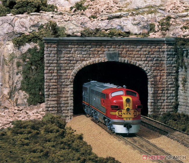 C1157 (N) 複線石積トンネルポータル (Tunnel Portals Two Cut Stone Portals Double Track) (10.1cm x 7.06cm) (2個入) その他の画像1