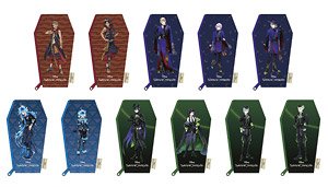 Disney: Twisted-Wonderland Charapo Series Casket Type Pouch Vol.2 (Set of 12) (Anime Toy)