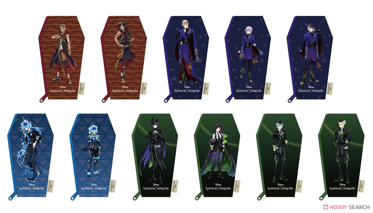 Disney: Twisted-Wonderland Charapo Series Casket Type Pouch Vol.2 (Set of 12) (Anime Toy) 商品画像12