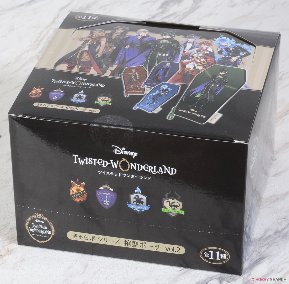 Disney: Twisted-Wonderland Charapo Series Casket Type Pouch Vol.2 (Set of 12) (Anime Toy) パッケージ1