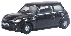 (N) New Mini Cooper S (Midnight Black) (Model Train)