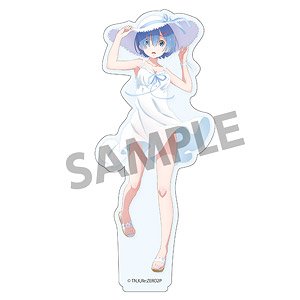 Re:Zero -Starting Life in Another World- Acrylic Figure Rem Dress Ver. (Anime Toy)