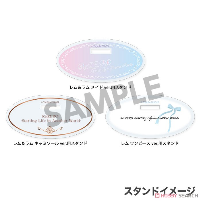 Re:Zero -Starting Life in Another World- Acrylic Figure Rem Dress Ver. (Anime Toy) その他の画像1