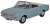 Ford Cortina MkII Crayford Convertible (Blue Mink) Roof Down (Diecast Car) Other picture1