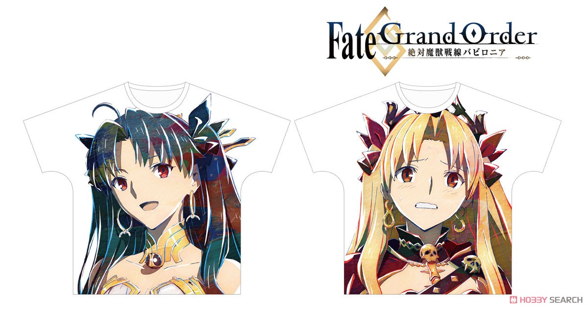 Fate/Grand Order -絶対魔獣戦線バビロニア- エレシュキガル Ani-Art フルグラフィックTシャツ ユニセックス(サイズ/S) (キャラクターグッズ) その他の画像1