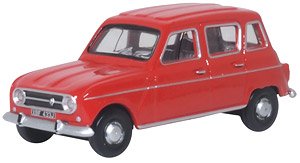 (OO) Renault 4 (Red) (Model Train)