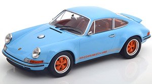 Singer 911 Coupe lightblue/orange (ミニカー)