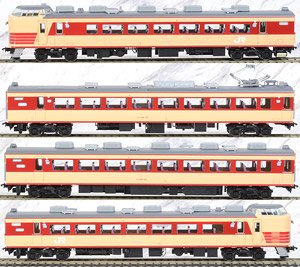 1/80(HO) Series 183-1500 + Series 189 Limited Express `Shiosai` Standard Four Car Set (Basic 4-Car Set) (Model Train)