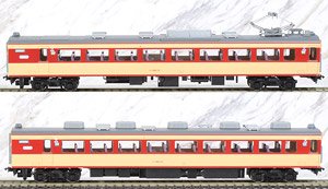 1/80(HO Series 183-1500 + Series 189 Limited Express `Shiosai` Additional Two Car Set (M) (Add-on 2-Car Set) (Model Train)