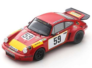 Porsche 911 Carrera RSR No.59 24H Le Mans 1975 T.Schenken H.Ganley (ミニカー)