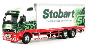 (OO) ボルボ FH12 Eddie Stobart LED Teletubby (鉄道模型)