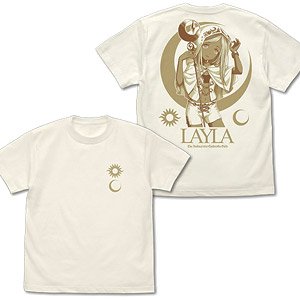 アイドルマスター シンデレラガールズ ソル・カマルのライラ Tシャツ VANILLA WHITE XL (キャラクターグッズ)