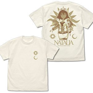アイドルマスター シンデレラガールズ ソル・カマルのナターリア Tシャツ VANILLA WHITE L (キャラクターグッズ)