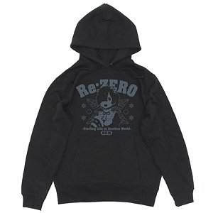 Re:Zero -Starting Life in Another World- Rem Pullover Parka Black M (Anime Toy)