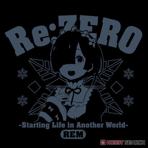 Re:Zero -Starting Life in Another World- Rem Pullover Parka Black XL (Anime Toy) Item picture2