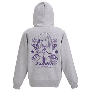 Re:Zero -Starting Life in Another World- Emilia Zip Parka Memory Snow Ver. Mix Gray S (Anime Toy)