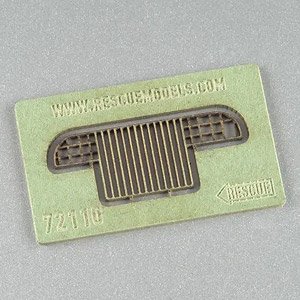 BEUS-6 2.5トントラック フロントグリル (非対称型) (PST用) (プラモデル)