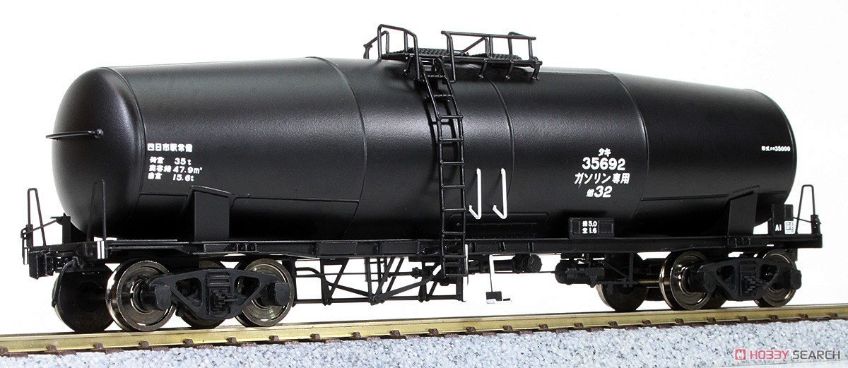16番(HO) タキ35000形 ガソリン専用タンク車 タイプA (両側ブレーキ) 組立キット (組み立てキット) (鉄道模型) 商品画像1