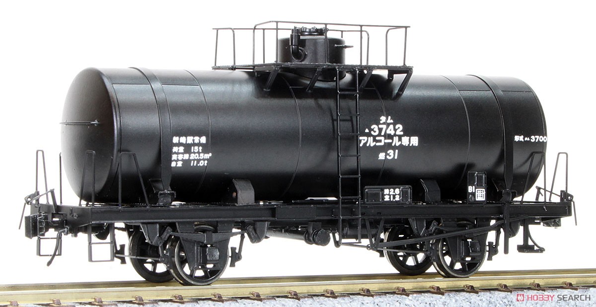 16番(HO) タム3700形 メタノール専用タンク車 typeC 組立キット (組み立てキット) (鉄道模型) 商品画像1