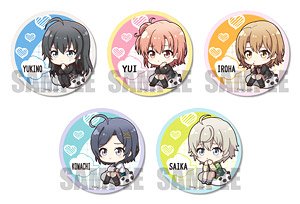 Trading Can Badge My Teen Romantic Comedy Snafu Climax Nayamun (Set of 5) (Anime Toy)