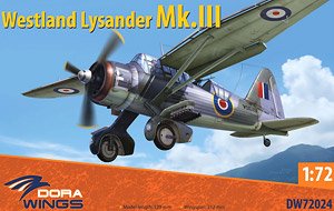 Westland Lysander Mk III (Plastic model)