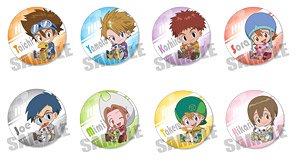 Trading Can Badge Digimon Adventure: Gyugyutto (Set of 8) (Anime Toy)