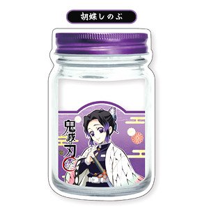 Demon Slayer: Kimetsu no Yaiba Standing Zipper Bag L Size Shinobu Kocho (Anime Toy)