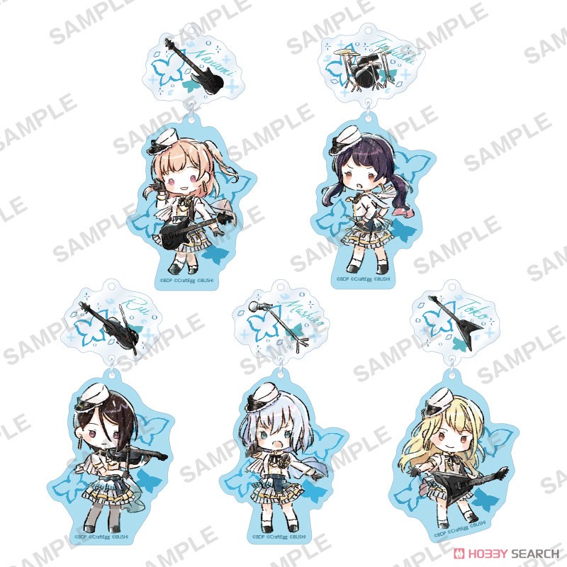 BanG Dream! Girls Band Party! Graff Art Acrylic Key Ring Rui Yashio (Anime Toy) Other picture1